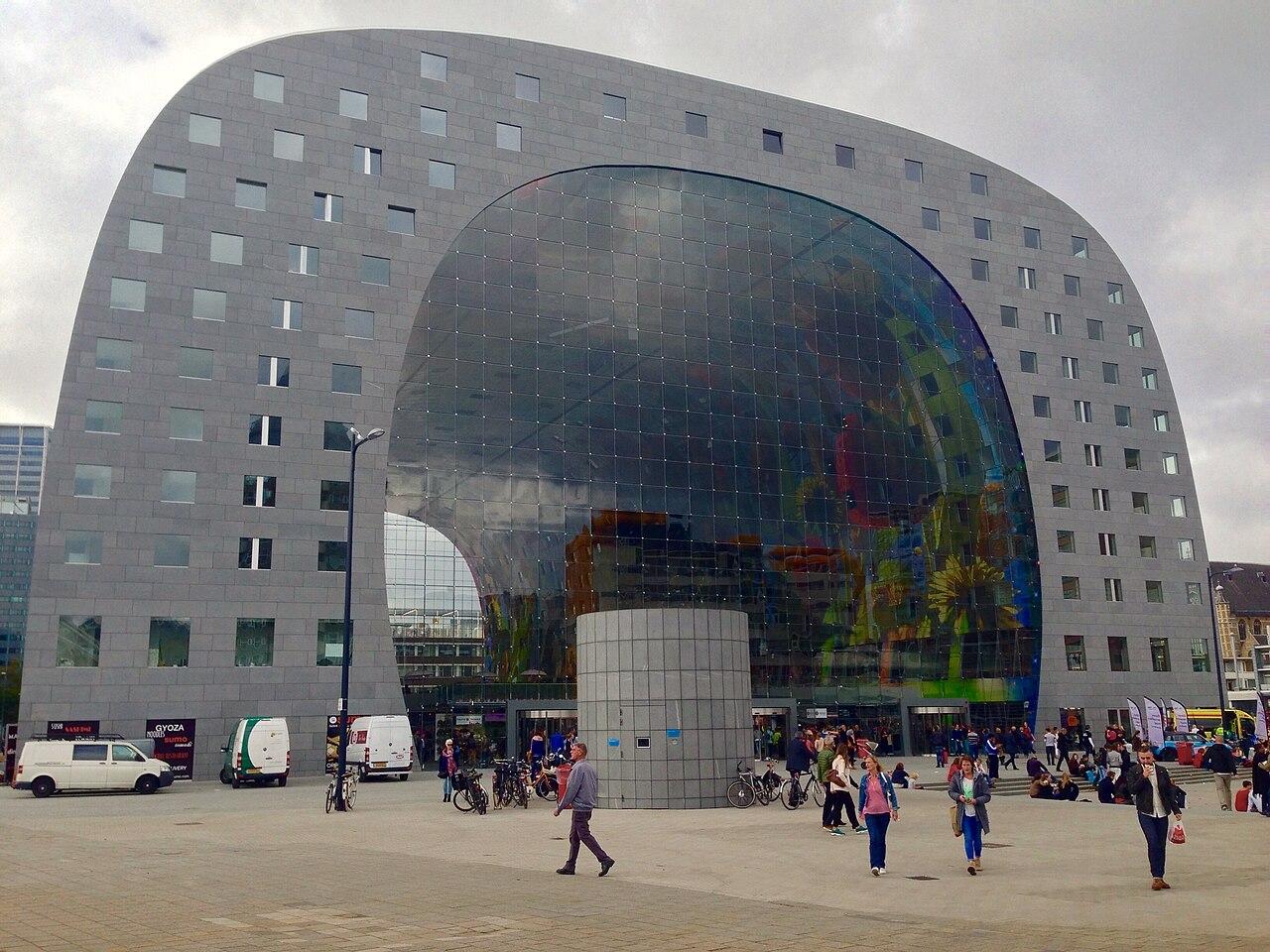 マルクトハル(2014年、ロッテルダム、MVRDV)