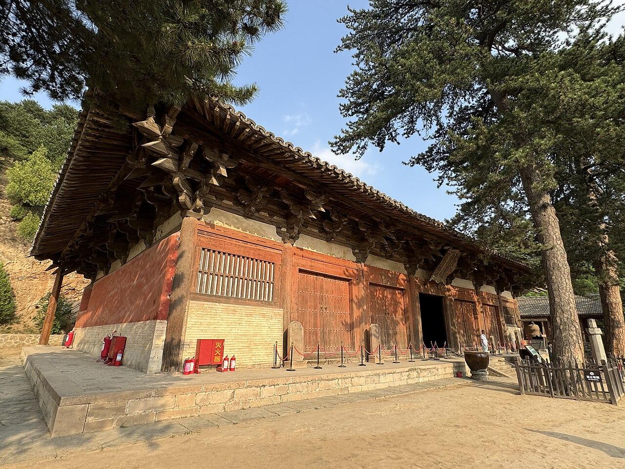仏光寺東大殿(857年、中国・山西省)